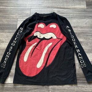 Vintage The Rolling Stones Long Sleeve Tee Bigger Bang 2005 Anthill size M